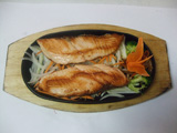 salmon teriyaki dinner